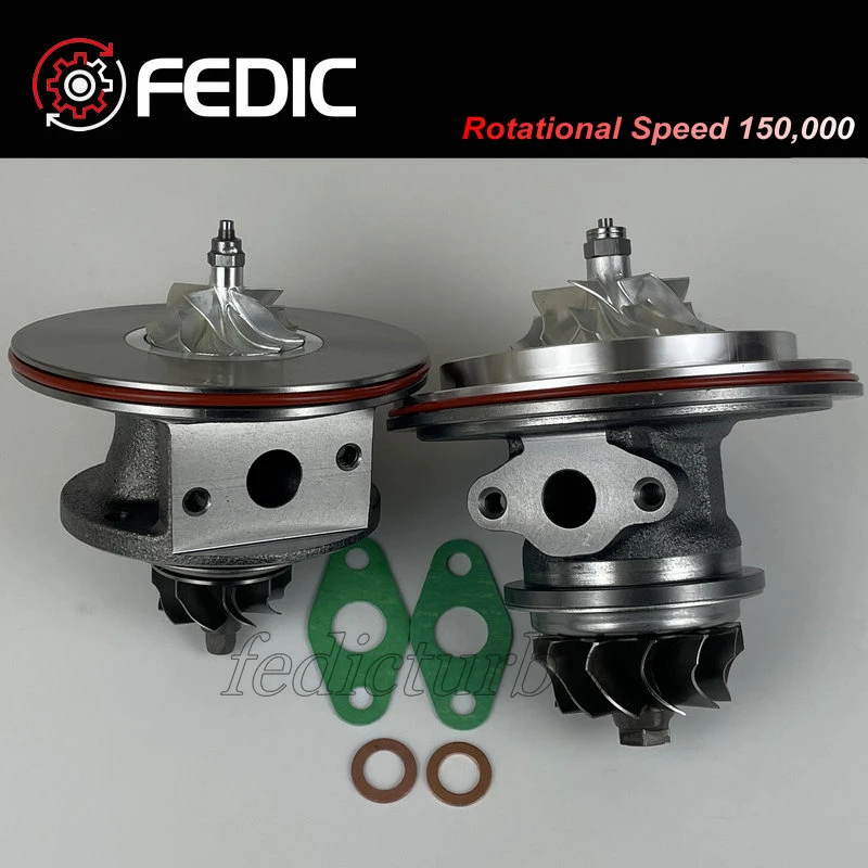 Двойной турбокартридж MFS 10009930102 Для VW T5 Transporter Amarok 2.0 BiTD CFCA