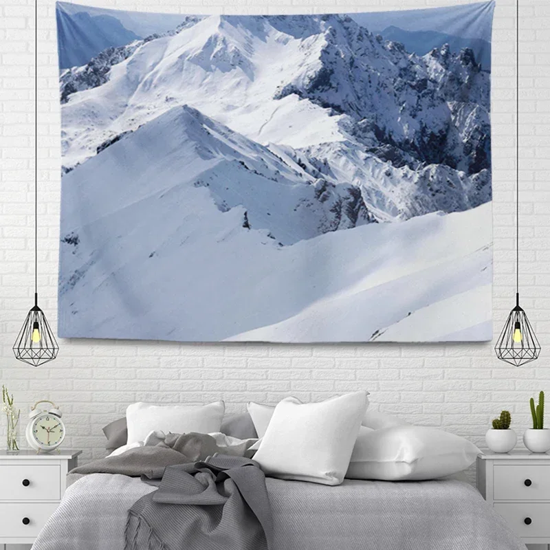 Настенный гобелен с растениями эстетический декор для домашней комнаты стиль