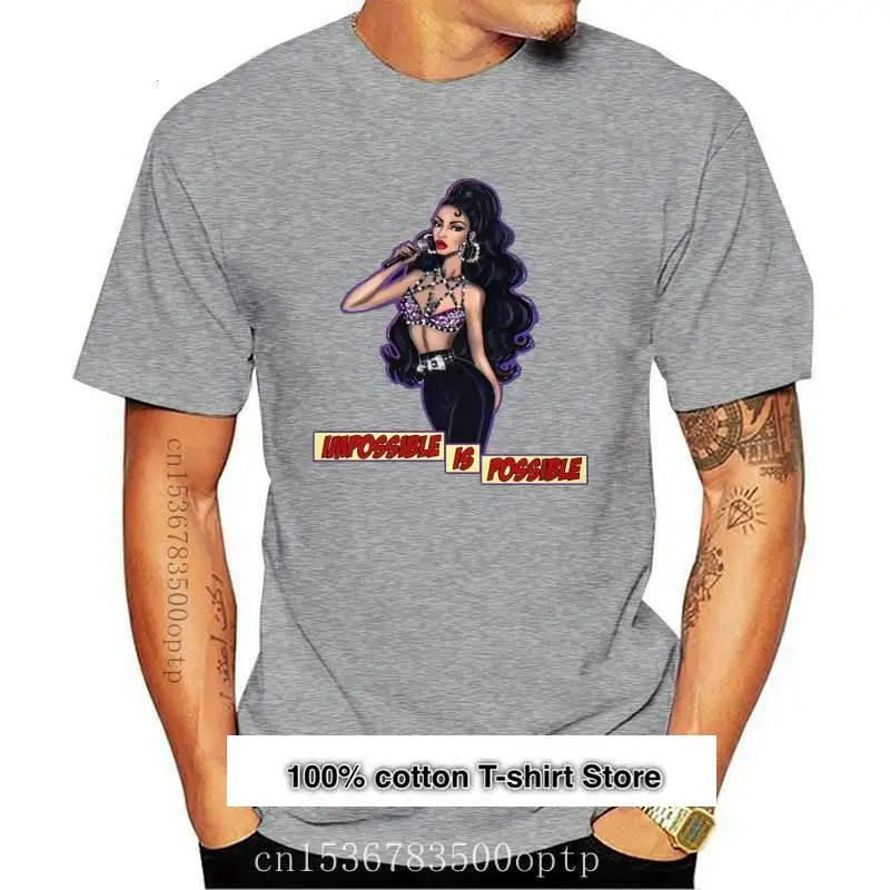 

Camiseta de Selena quinstilla para hombre, camisa clásica de 100 algodón, diver, de talla grande, nueva