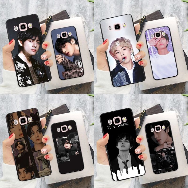 Kim Taehyung Case For Samsung Galaxy J3 J5 J7 2016 A3 A5 2017 A6 A8 J4 J6 Plus J8 A9 2018 Phone Cover