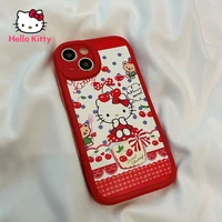 hello kitty cherry for iphone 13 13 pro 13 pro max 12 12 pro 12 pro max 11 11 pro 11 pro max x xs max xr silicone phone case