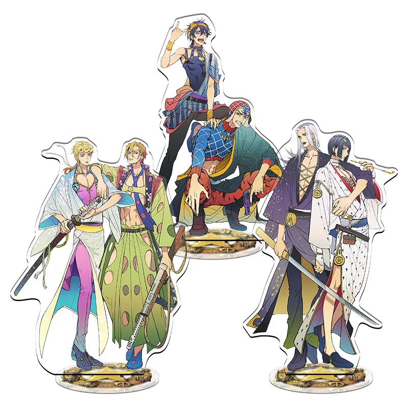 

JoJos Bizarre Adventure Diamond Is Unbreakable Anime Acrylic Stand Figure Higashikata Desktop Plate Decoration Model Toy 20cm