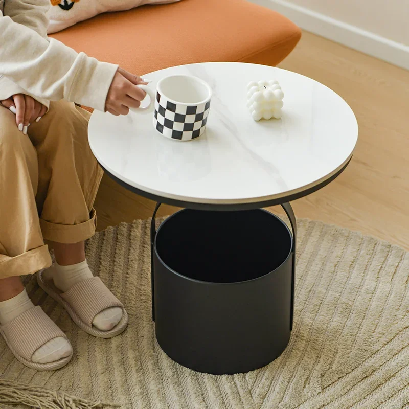 Кофейный диван-стол в кремовом стиле для гостиной современный сидячий хранения