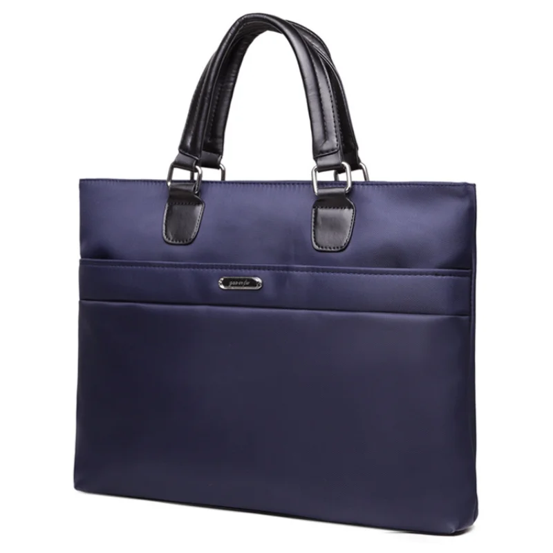 Messenger Business Bag Office Document Women Vintage Luxury Leather Bag Men Computer Document Sac A Main Femme Bags WWH30XP