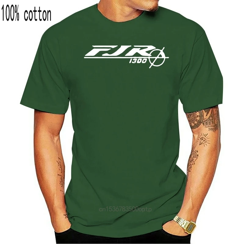 

Camiseta 2017 de algodón para hombre, ropa para aficionados de la motocicleta, FJR 100%, gran oferta, 1300