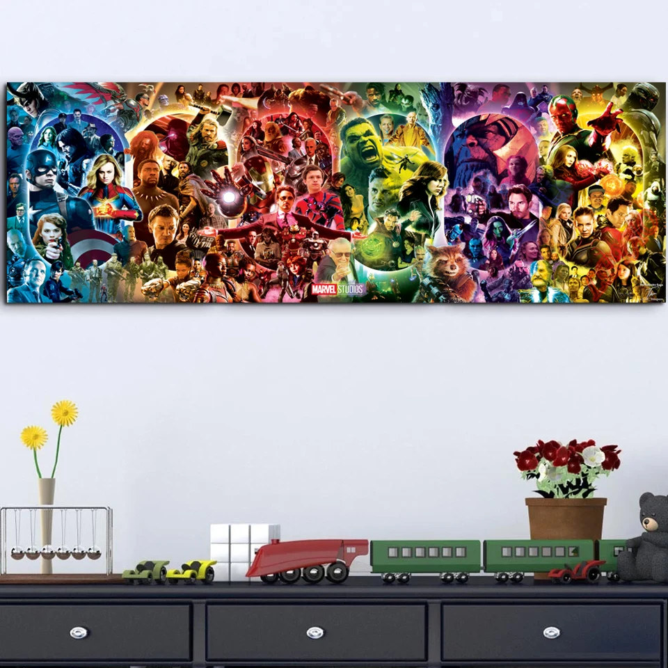 

Алмазная живопись Бесконечность Сага Marvel кинематографическая Вселенная вышивка крестиком Алмазная мозаика Вышивка Полный домашний декор ...