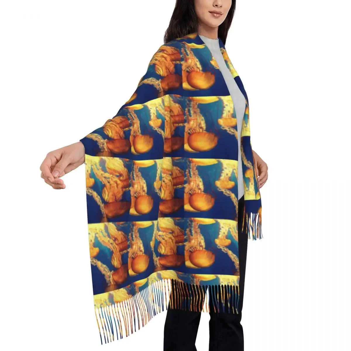 Персонализированная печать 3c96892aeb0275d3b74e2d00a 5693796 Мужской шарф с длинной ворсовой