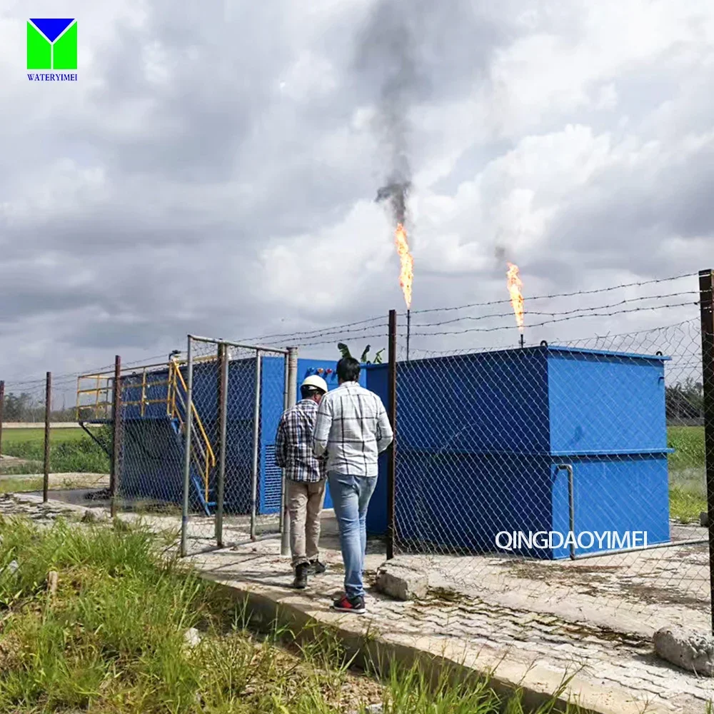 Очистка воды для сточных отходов упаковка оборудования растений Stp Plant/MBBR/MBR