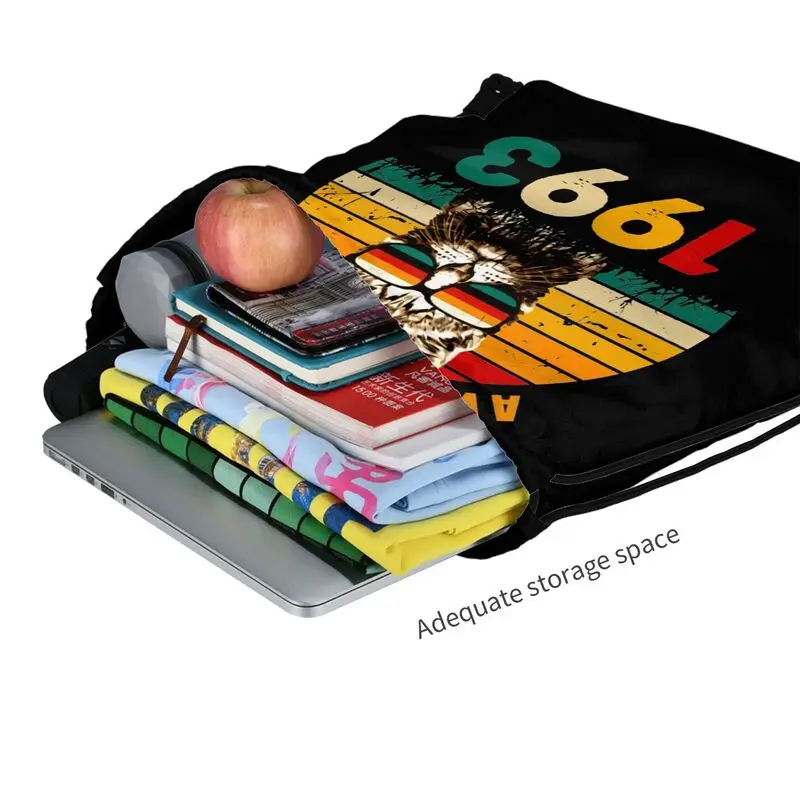 Потрясающий с 1993 года милый забавный рюкзак котом на шнурке популярная