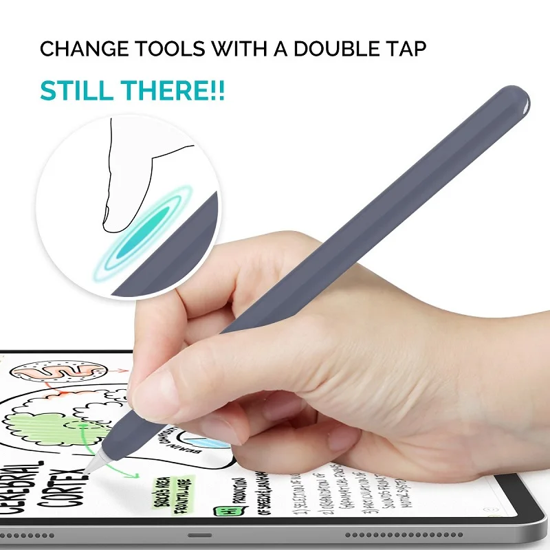 Силиконовый чехол для Apple Pencil Pro 2024 и 2-го поколения
