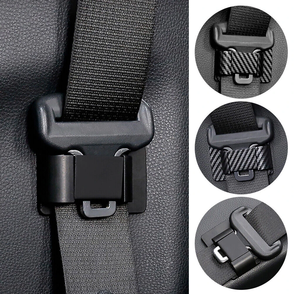 

Car Shoulder Pads Belt Clip Positioner Shoulder Belt Insert Fixer Belt Holder Seat Safety Belt Clip Buckle Interior Accessories