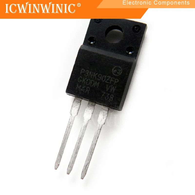 10 шт. STP3NK90ZFP P3NK90ZFP