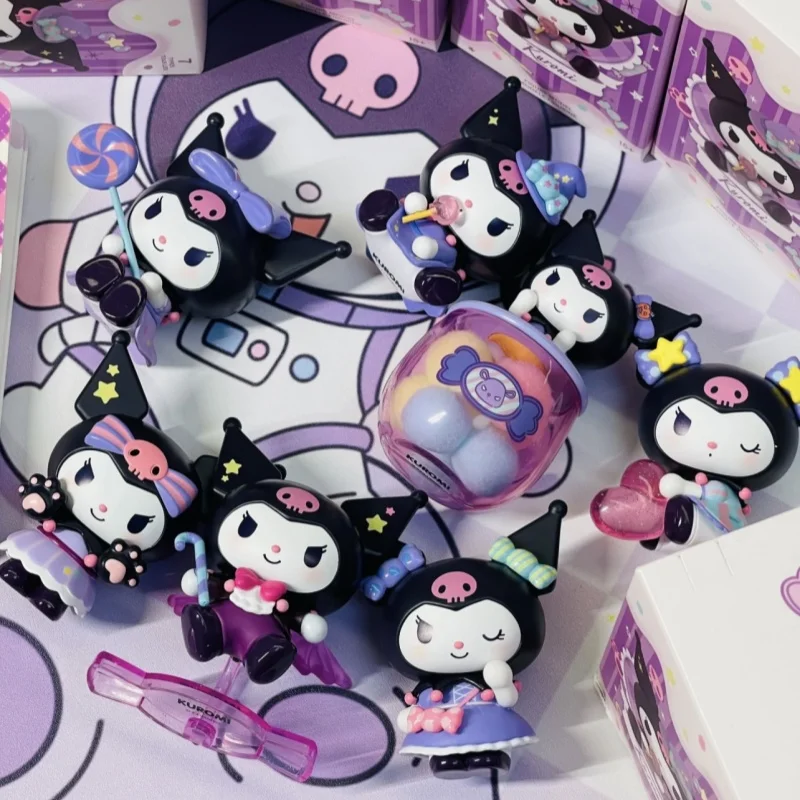 Лидер продаж Sanrio модель для Хэллоуина милые игрушки Kuromi декоративные модели в