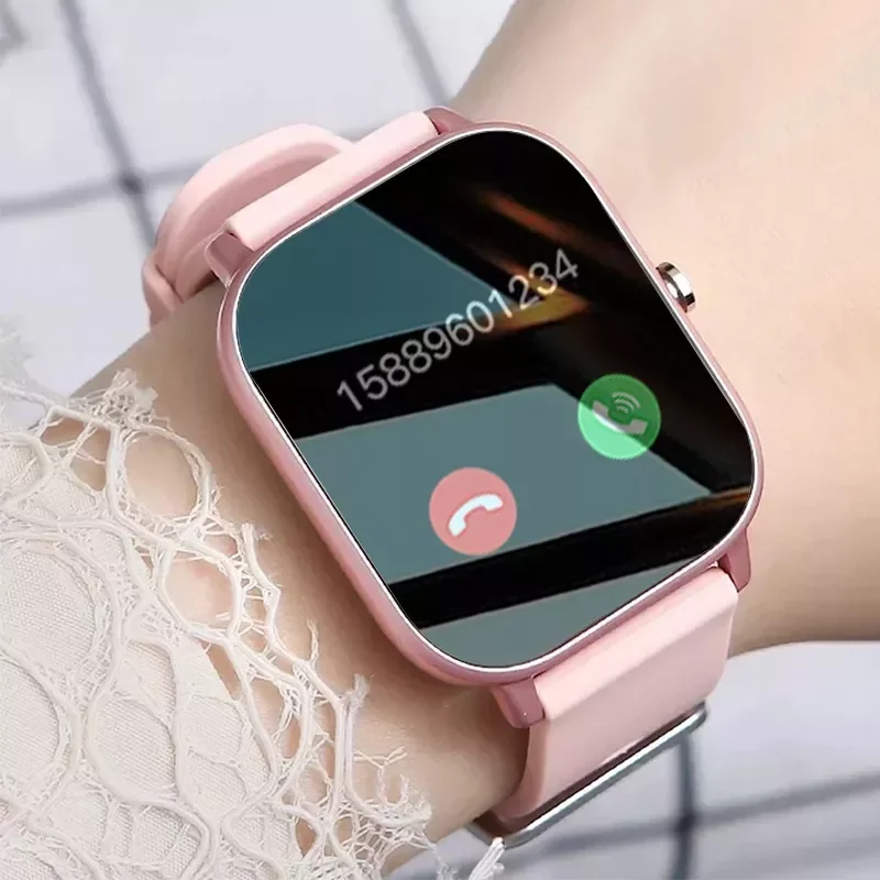 

Bluetooth Call Ladies Smart Watch women Fashion Watch 1.69 Inch Full Touch Screen Blood Pressure Sport Smartwatch Woman