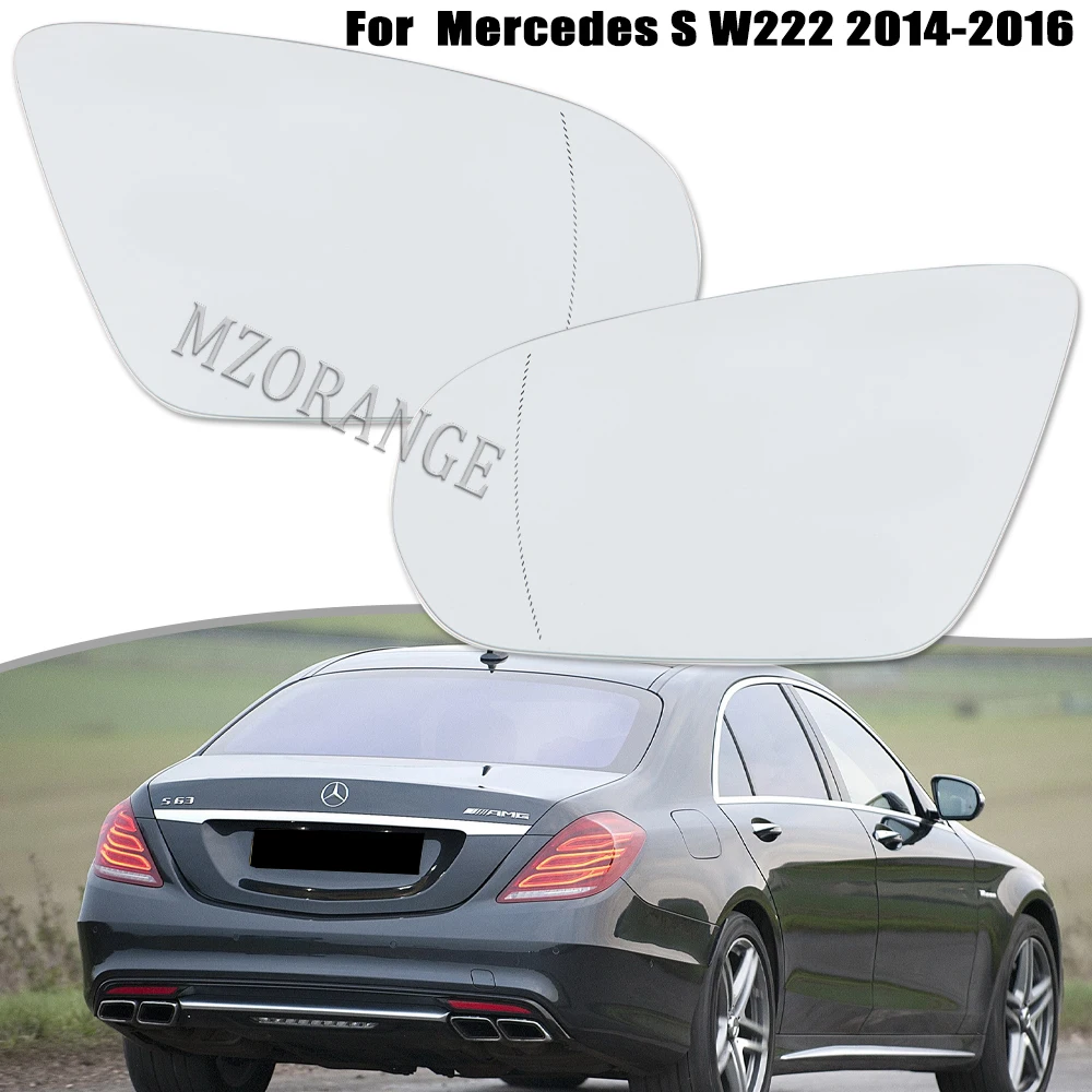 

Зеркало заднего вида для Mercedes-Benz W205 W213 W222, боковое зеркало, стекло с подогревом, боковое зеркало с подогревом, зеркало заднего вида
