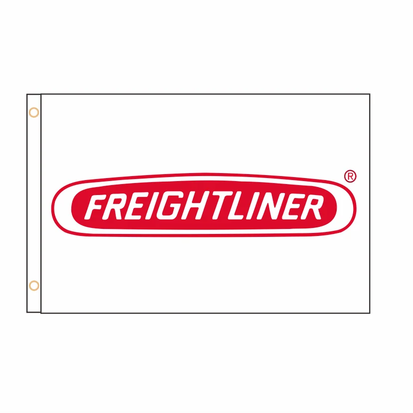 

Custom Banner Freightliner Flag Banner 2ft*3ft 3ft*5ft Advertising Car Decoration Home