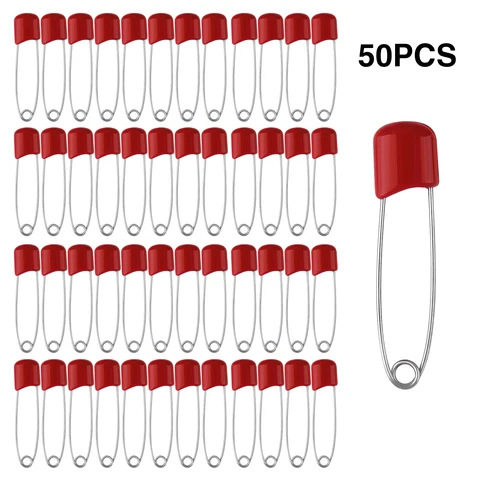 Швейные булавки детские пластиковые 4/5,5 см 50 шт
