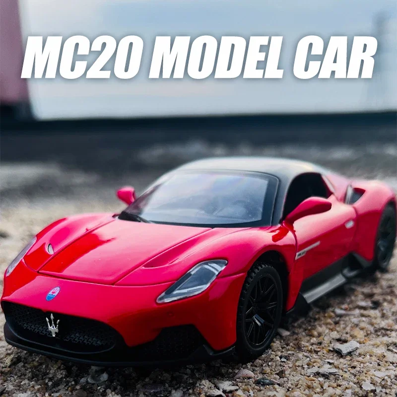1:32 Maserati MC20 Coupe спортивный автомобиль из сплава литый под давлением миниатюрный