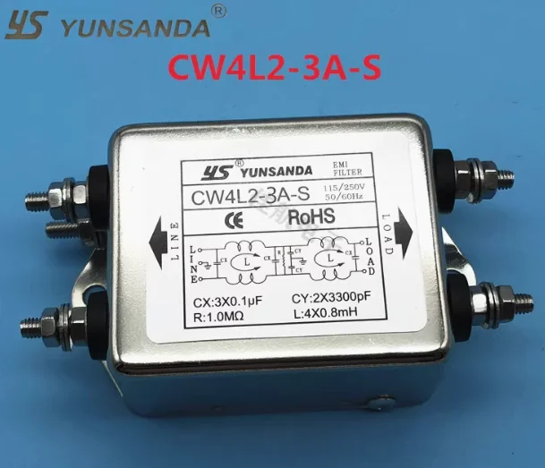 1 шт. CW4L2-3A-S CW4L2-6A-S CW4L2-10A-S CW4L2-20A-S ФИЛЬТР ЭМИ