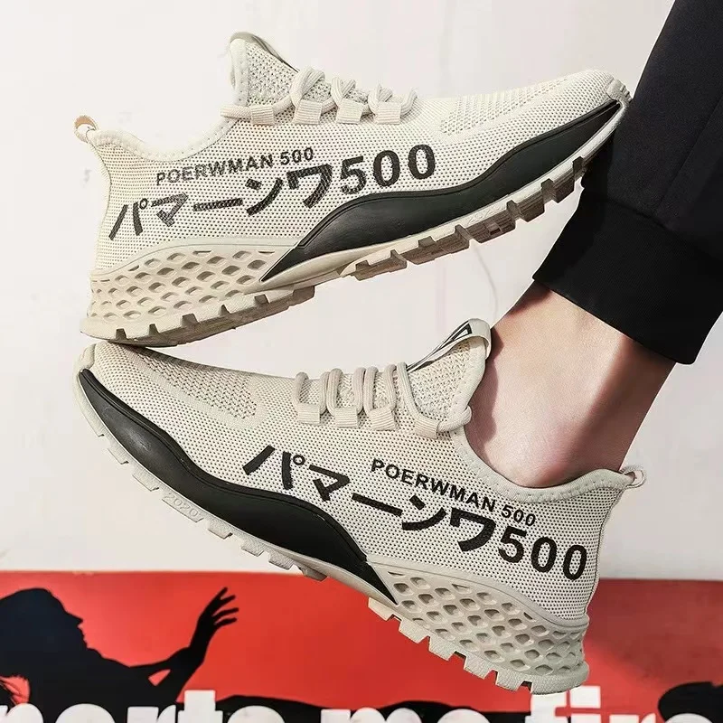 

Casual Sneakers Men's Comfortable Mesh Tennis Shoes Lightweight Sneakers Cloth Shoes New Plus Size 43 Student Vulcanized Shoes