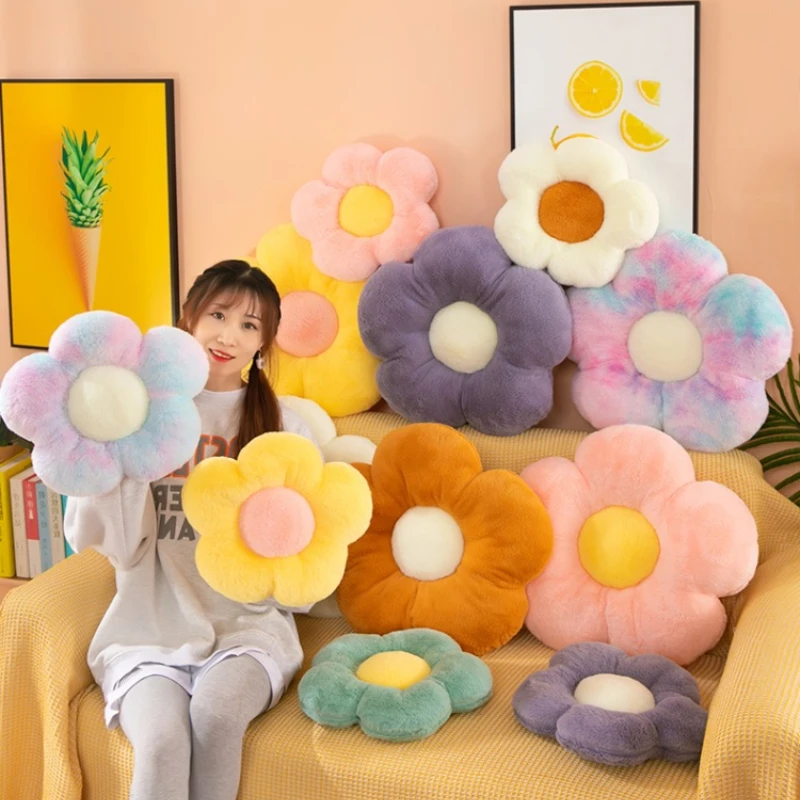

Small Flower Cushions Colorful Sun Flower Cushion Decorative Pillows for Sofa Home Cushions for Living Room Luxury Sofa Cushions
