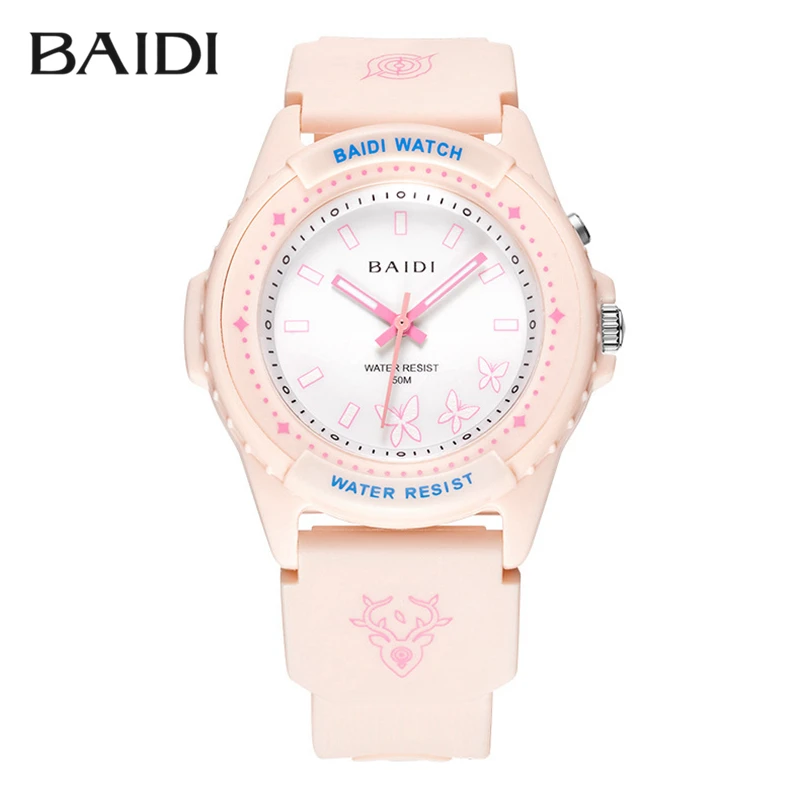 Beautiful Girl Quartz Watch Waterproof Wristwatch For Women Fashion Casual Clock Young Female Sports Electronic Time Smart Kids