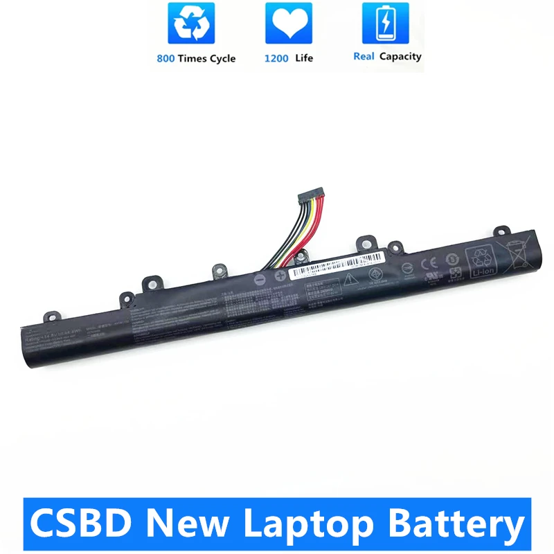 

CSBD New 44Wh A41N1702 Battery For Asus Notebook P P1440 P1440UA P1440UF P1448UF PE434UF PRO 434UF 434UA PX434