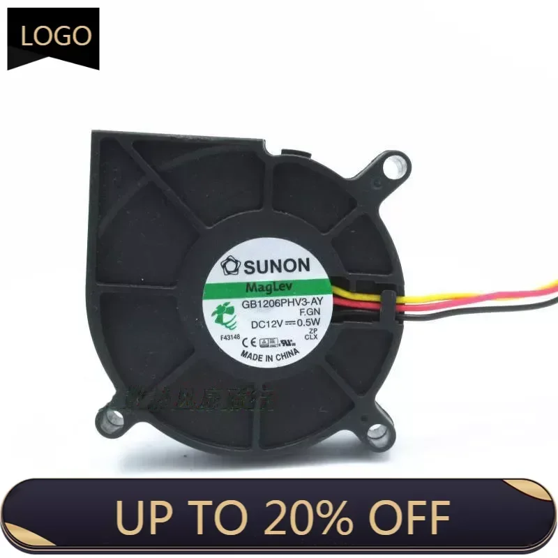 Sunon GB1206PHV3-AY Увлажнитель Maglev центробежный вентилятор промышленный проектор DC12v 0 5