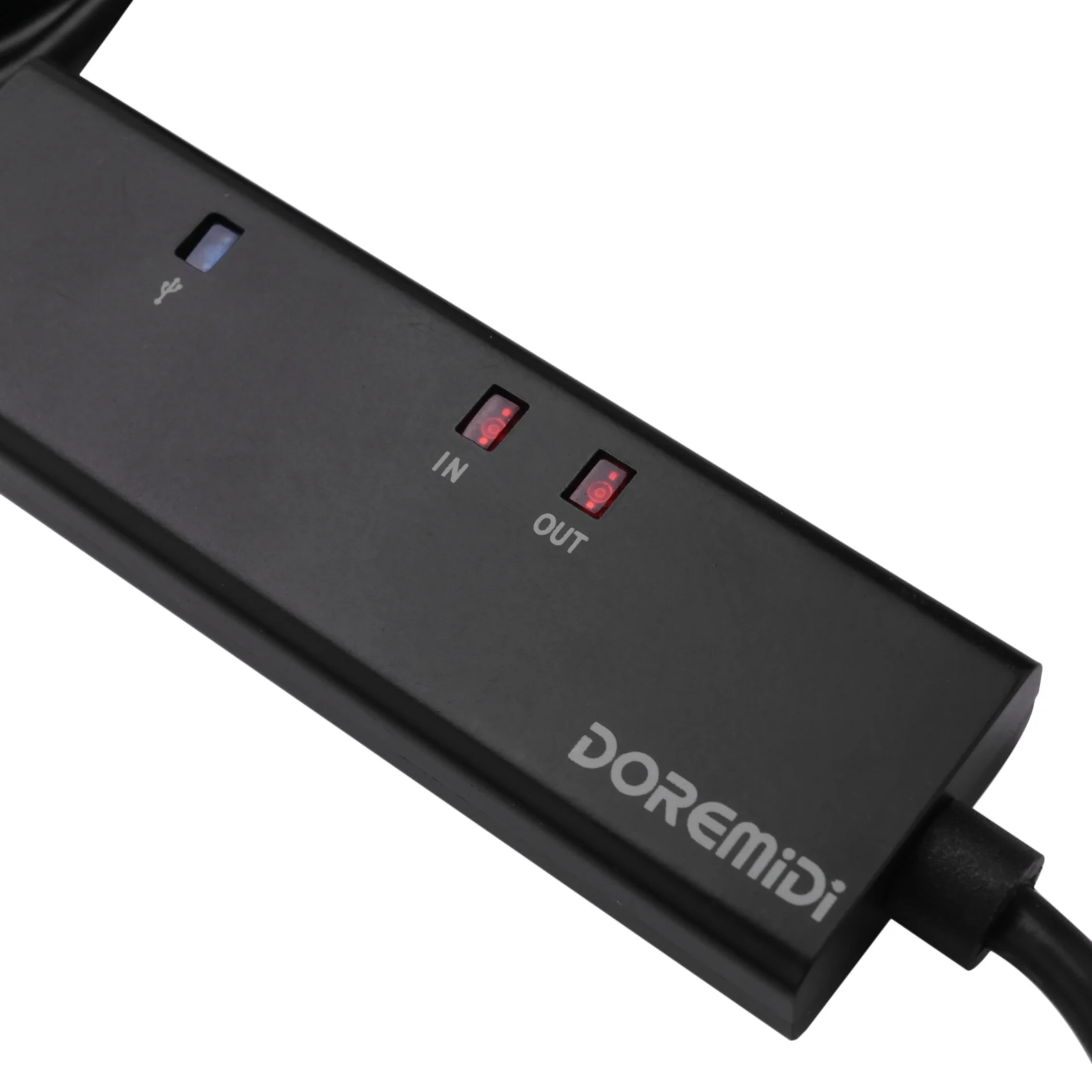 MTU-10 Кабель MIDI-USB USB-конвертер MIDI со световым индикатором управляющий чипом