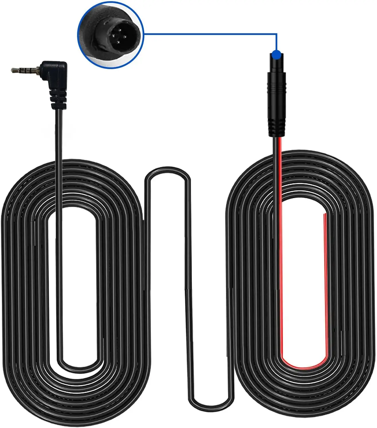 

REDTIGER T27 33 Feet Rear Camera Extension Cord Cable for Mirror Dash Cam (Only for T27)