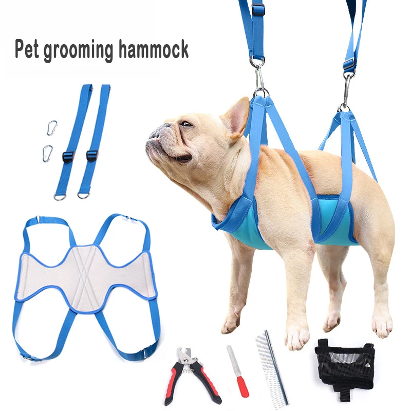 

Pet Supplies Dog Cat Hammocks Grooming Nail Clippers For Small and Medium Dogs Restraint Bag Puppy Cat Trimming Bathing Bag