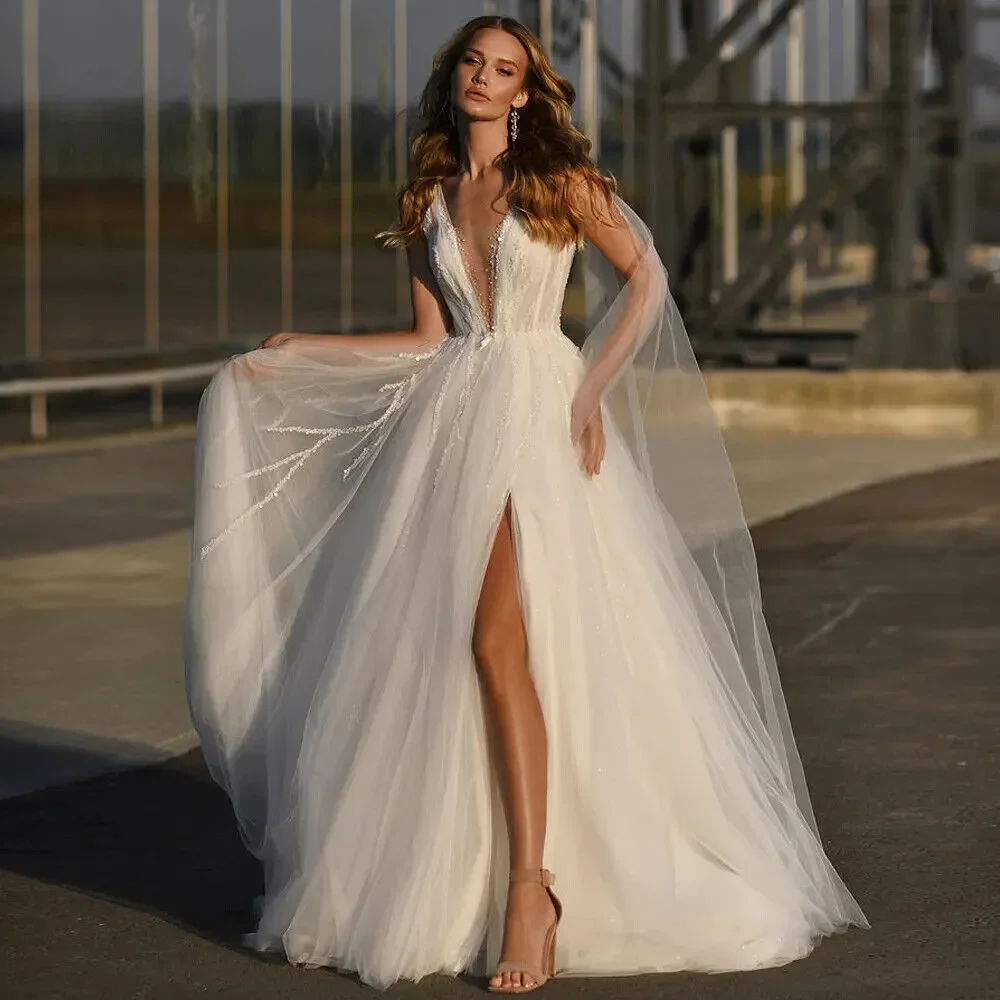 Элегантный женский сексуальный корсет с глубоким V-образным вырезом иллюзией