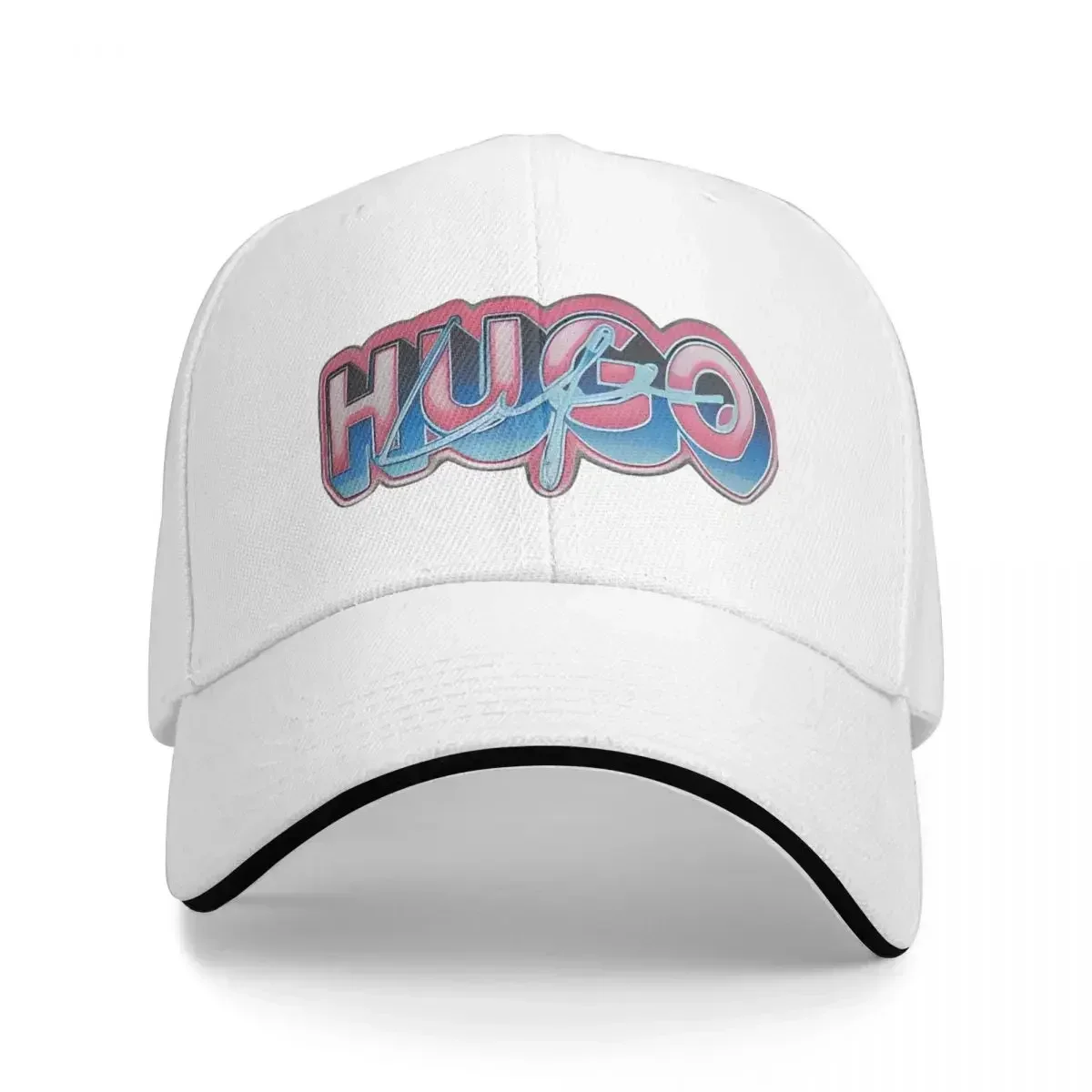 Бейсболка с логотипом Hugo винтажная шапка-сэндвич унисекс Регулируемая шапка для