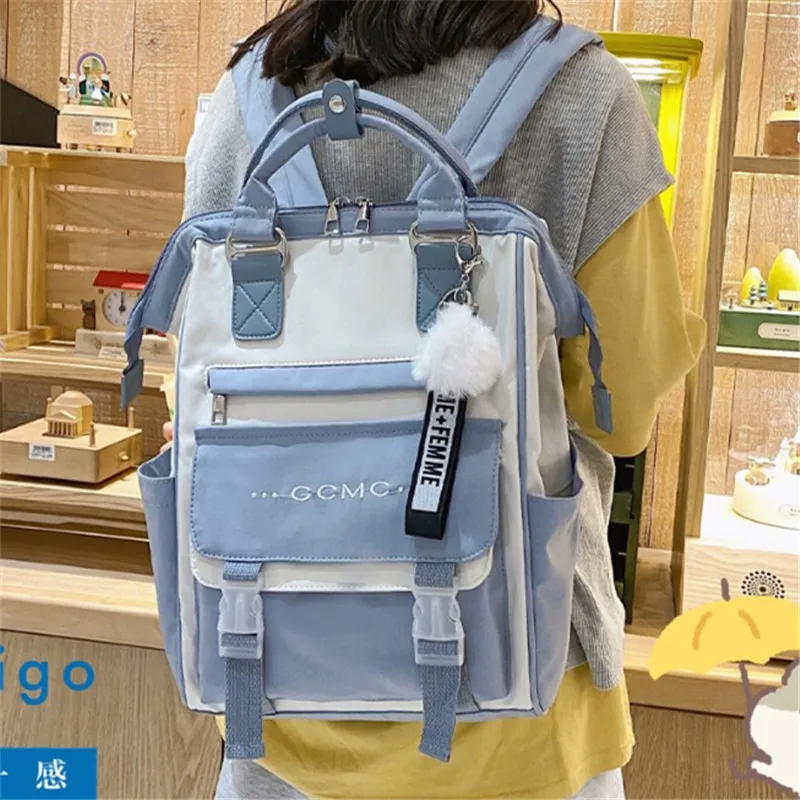 

Qyahlybz girls school bags female junior high school student 2023 new students laptop bag large capacity backpack