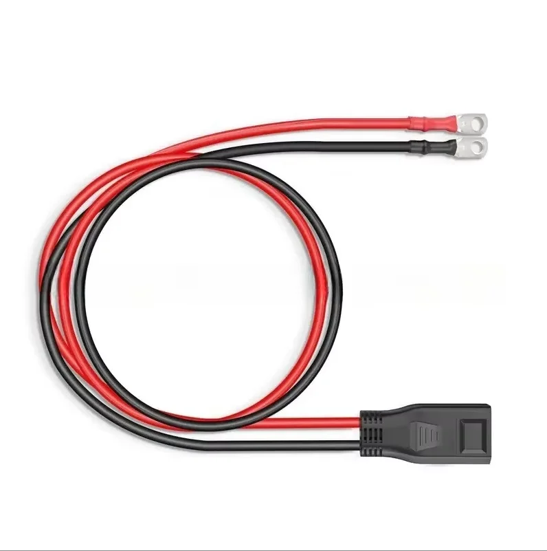 Фото Кабель-удлинитель Ecoflow XT150 для дополнительной батареи, 50А, 8AWG, 1м, с адаптером O-ring, жгут проводов 8AWG №2