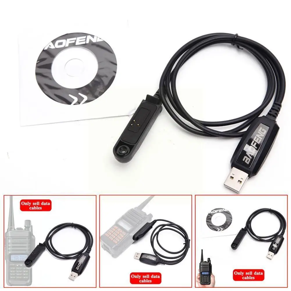 

Baofeng Usb Programming Cable Walkie Talkie Data Cable Coding Cord K Port Program Wire For Uv-9r Plus A58 Bf-9700 Accessori O2k5