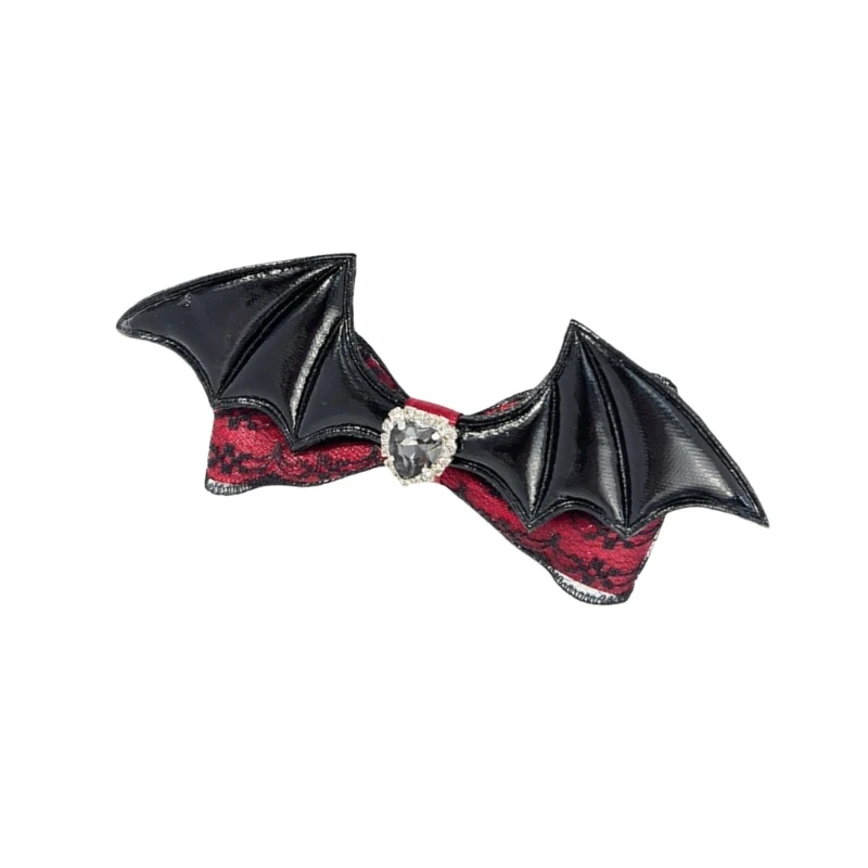 Готическая заколка для волос с крыльями дьявола боковые заколки женские