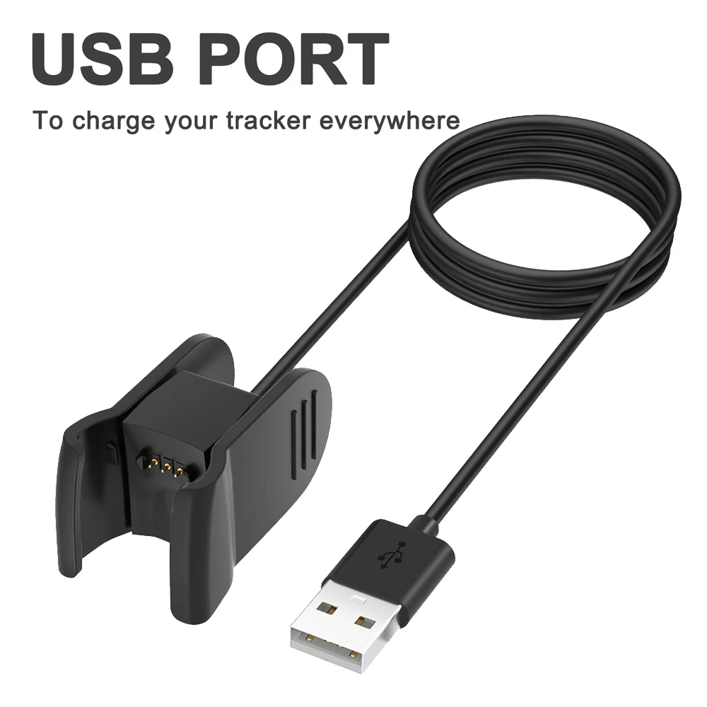 

100cm USB Charger For Amazon Halo View Charging Cable Dock Stand Holder For Amazon Halo View Charger Clip Replacement