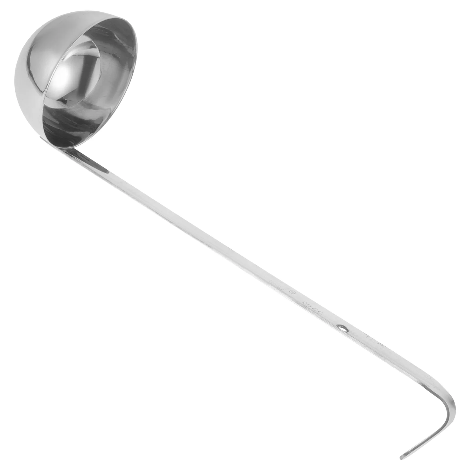 

Stainless Steel Serving Utensils Spoon with Hook Soup Ladle for Kitchen Household Supplies