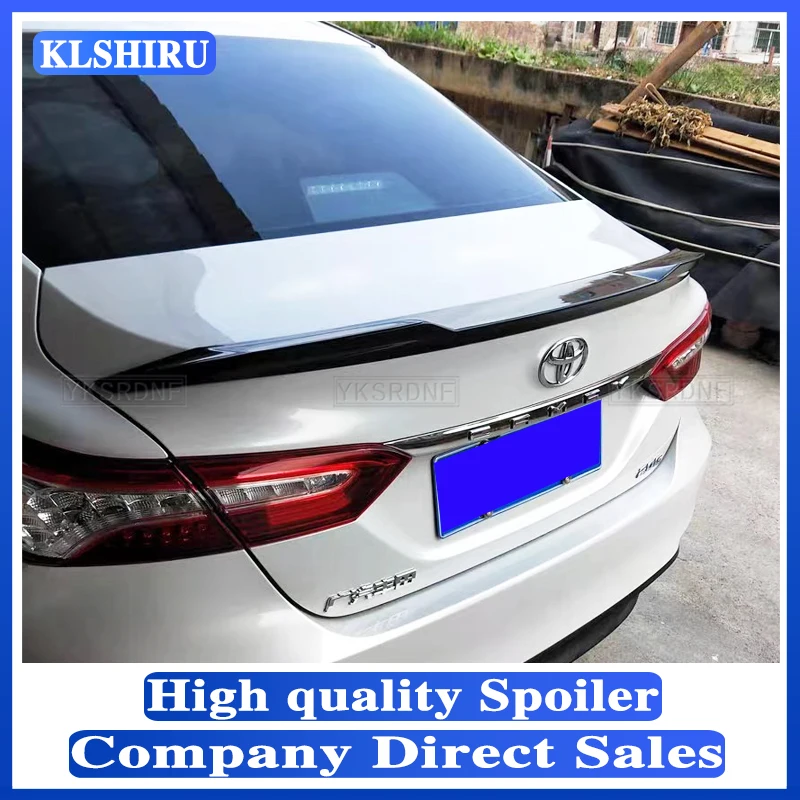 

New Design for Toyota Camry 2018 2019 High Quality and Hardness ABS Material Spoiler By Primer or DIY Color Paint Camry Spoilers