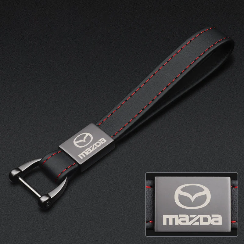 

Автомобильный Брелок держатель Автомобильный Брелок для Mazda Logo 3 6 2 спойлер MX5 CX5 CX7 RX8 RX7 CX3 626 323 Axela Atenza CX9 аксессуары