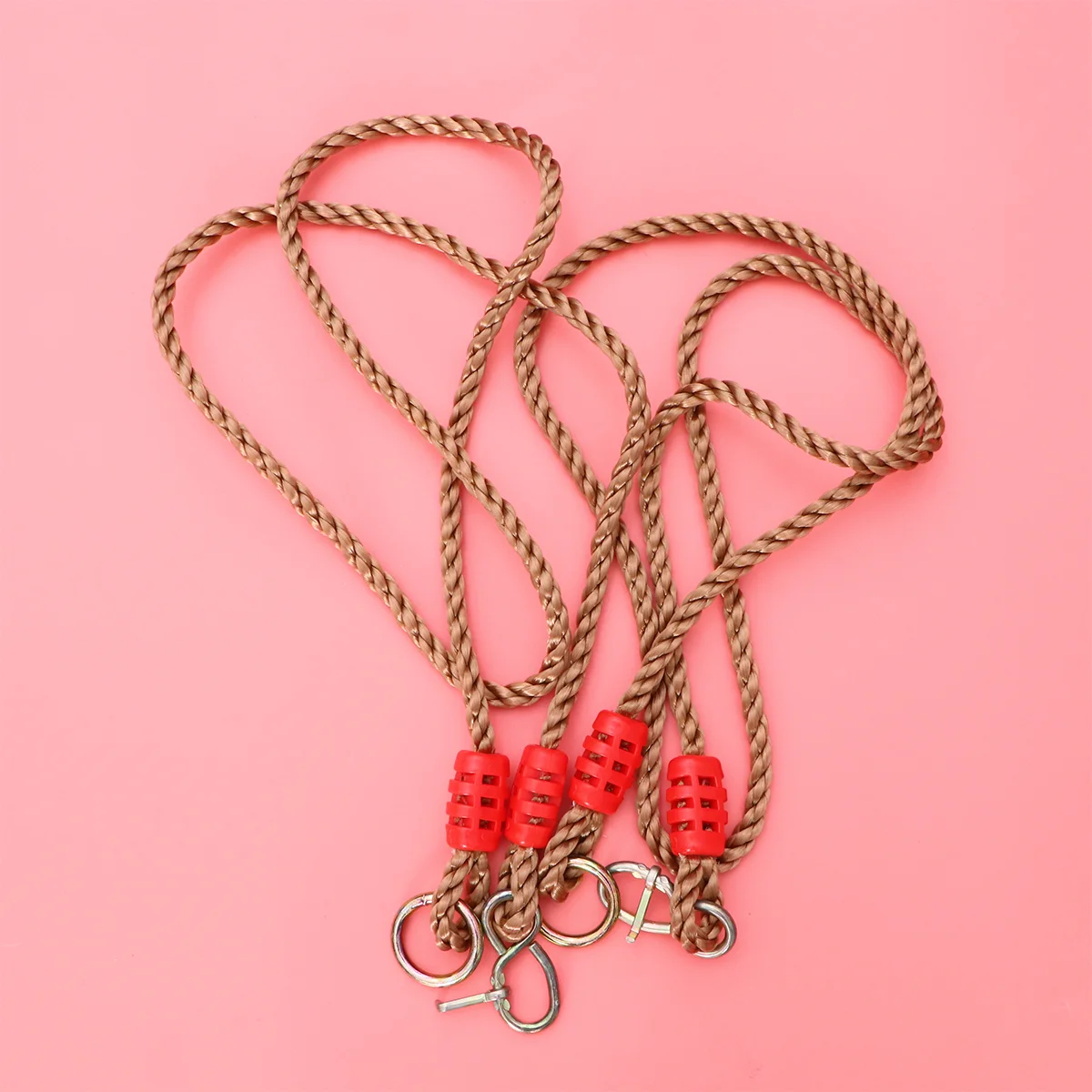 

2pcs Swing Hanging Rope DIY Adjustable Hammock Swing Connector Strap Heavy Duty Swing Suspension Straps for Home