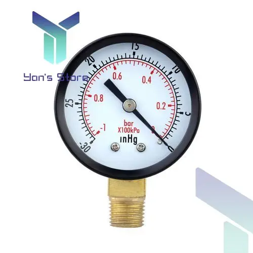 

Портативный вакуумный манометр Aideepen Dual dial indicator