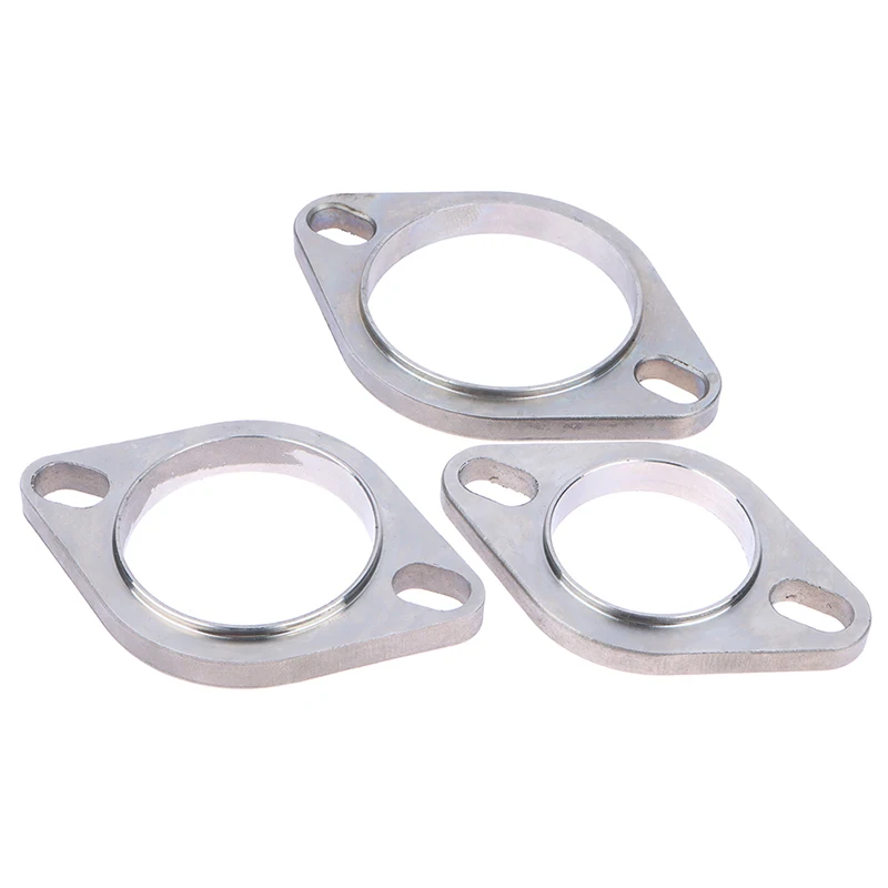 

1pc Universal Stainless Steel Exhaust Muffler Flange Exhaust Pipe Connection 51mm 63mm 76mm Joint Car accessories