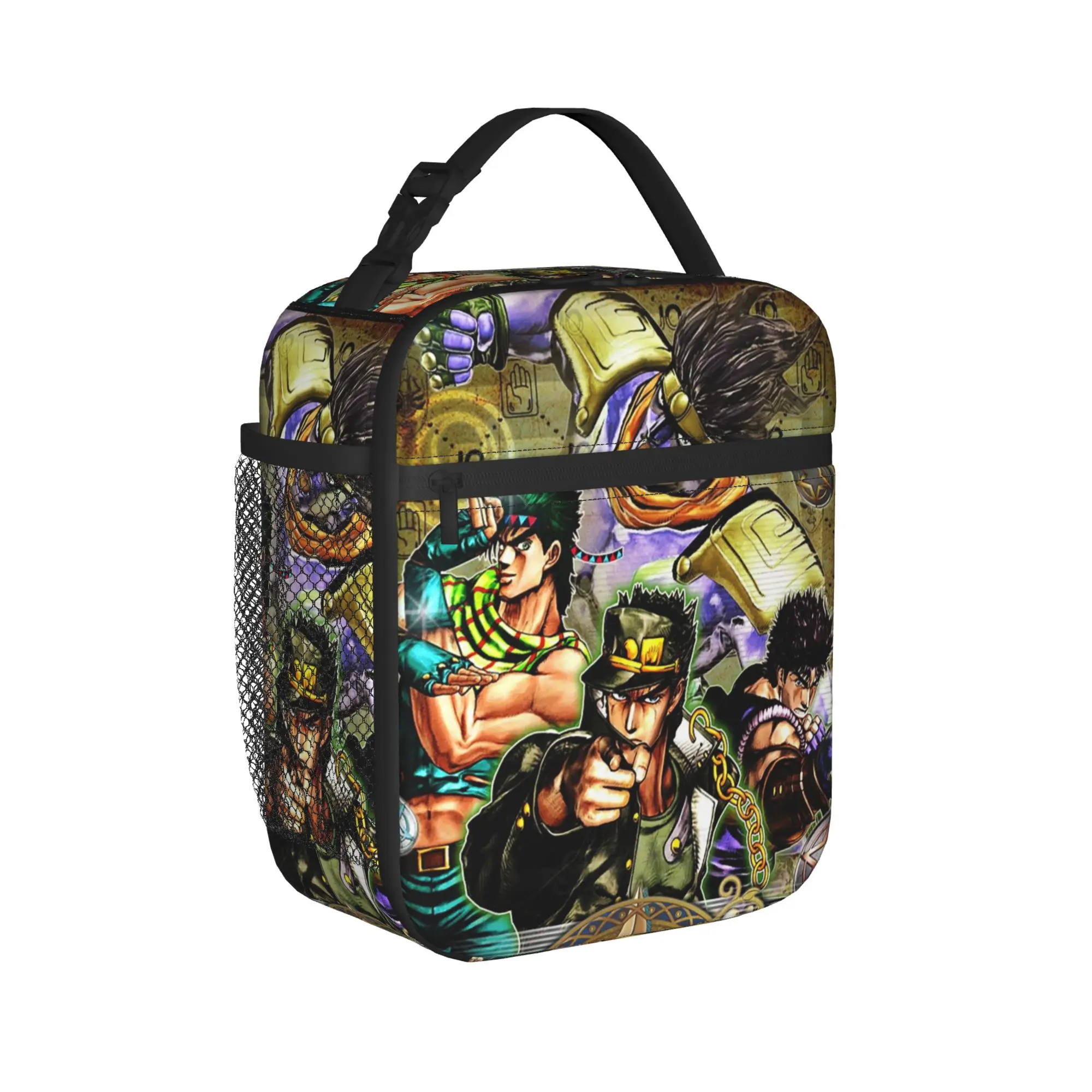 Фото Термосумки для обедов Joestar Family Bizarre Adventure Dio, аниме-сумки для еды Jojo's, контейнеры для обедов, сумки-тоуты для школы, сумки для еды №2