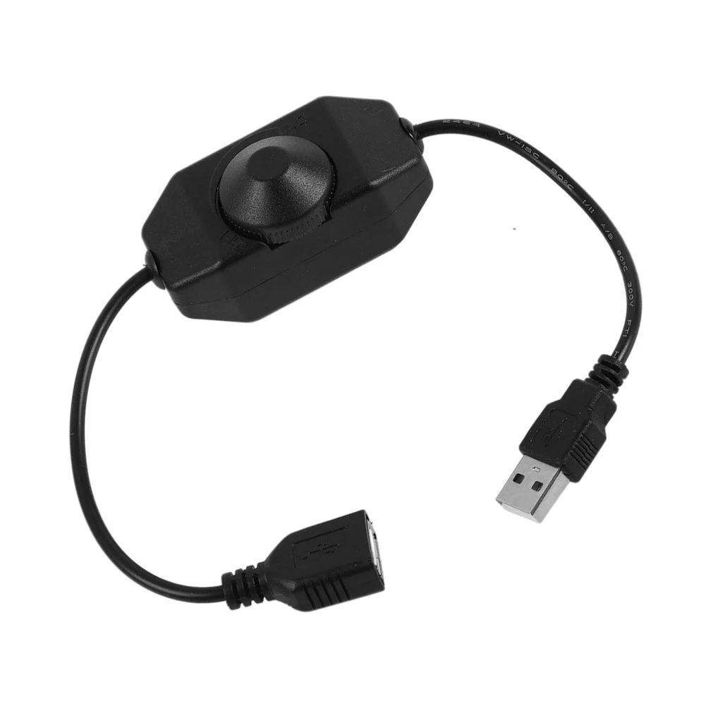 

Brightness Adjustment 5V USB Knob LED Strip Light Dimmer Switch