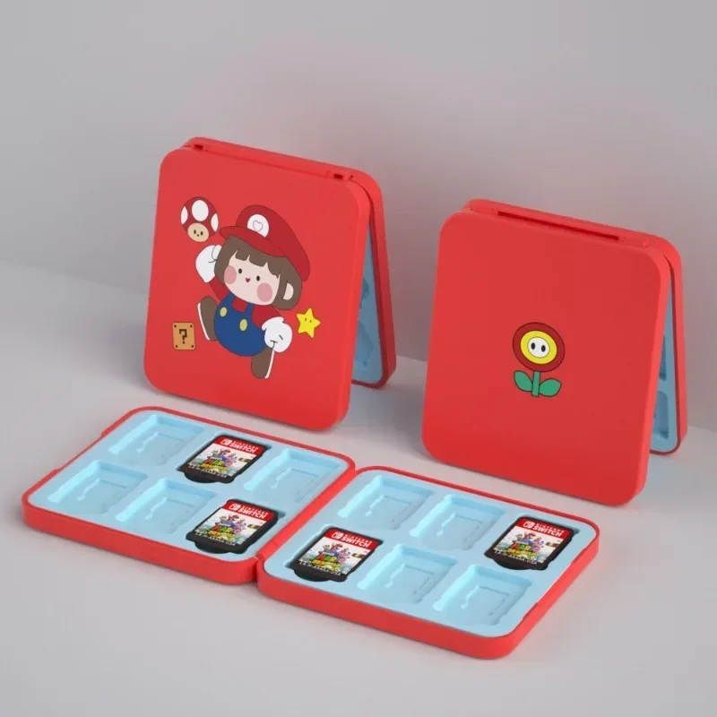 Магнитный переключатель Super Mario Bros 12 игровых карт коробка для хранения Nintendo Switch Ns