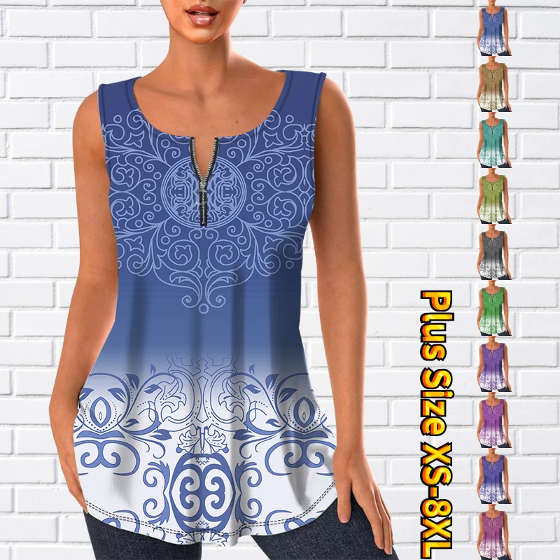 

Женская модная майка 2023, новый дизайн, уличная одежда без рукавов с принтом и V-образным вырезом, Новая Сексуальная футболка, повседневный Топ, футболка