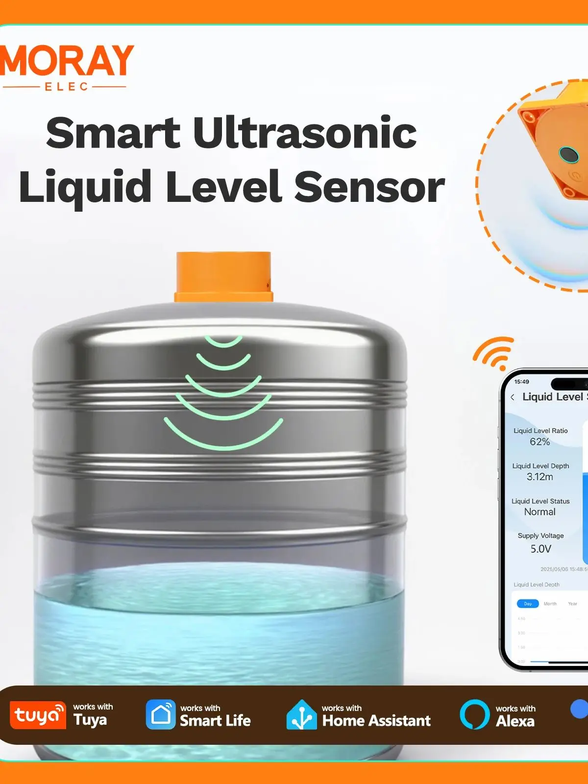 

Moray ME201W датчик уровня воды