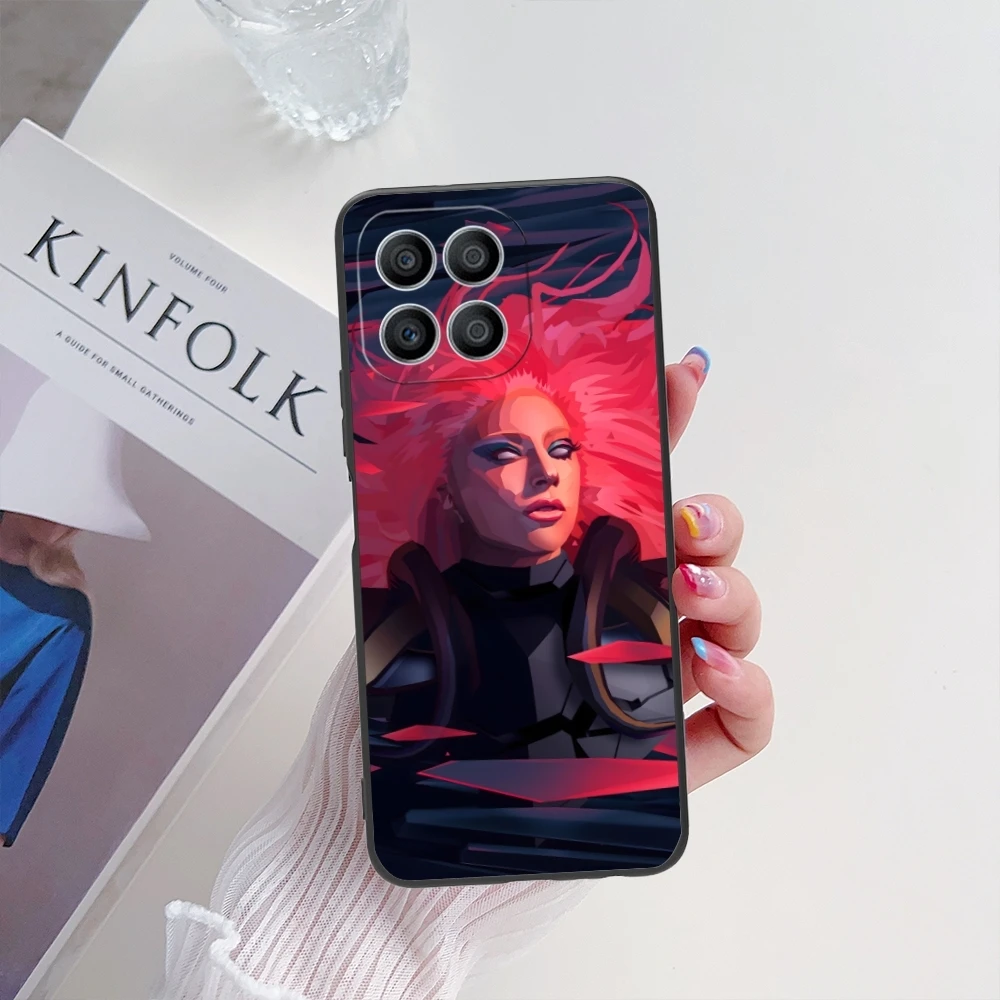 Модный чехол Gaga для мобильного телефона с рисунком Huawei Honor 90 80 70 60 50 30 20 10 9 8 7 Pro S SE